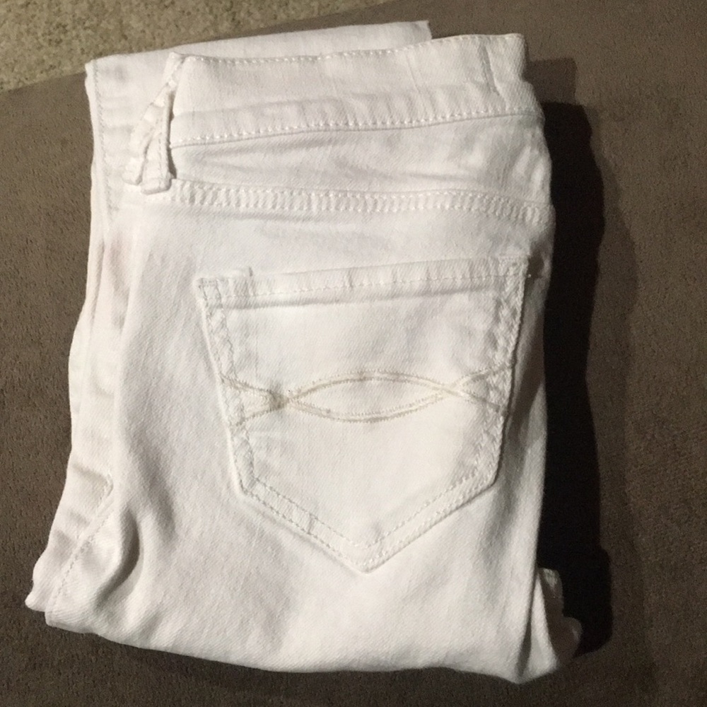 White Abercrombie Kids Jeans